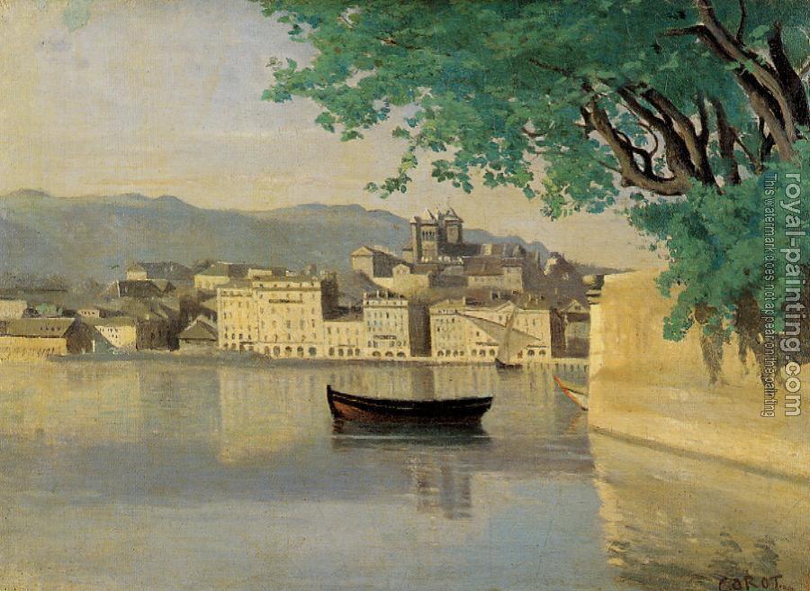 Jean-Baptiste-Camille Corot : Geneva, View of Part of the City